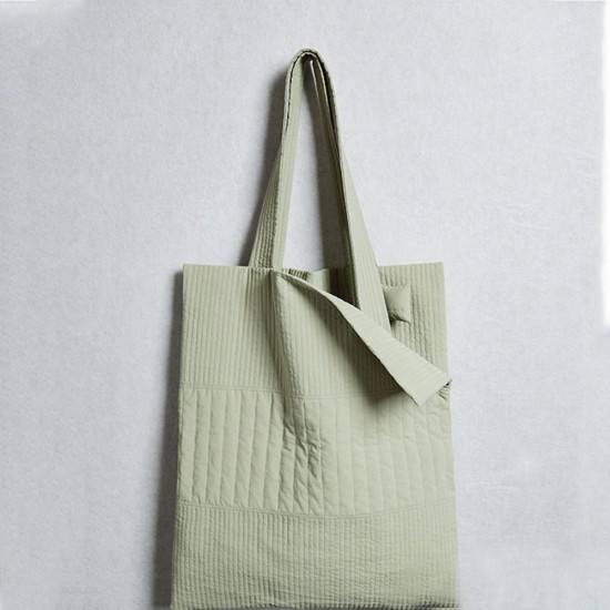 Handheld canvas shoulder bag - Memoo.com